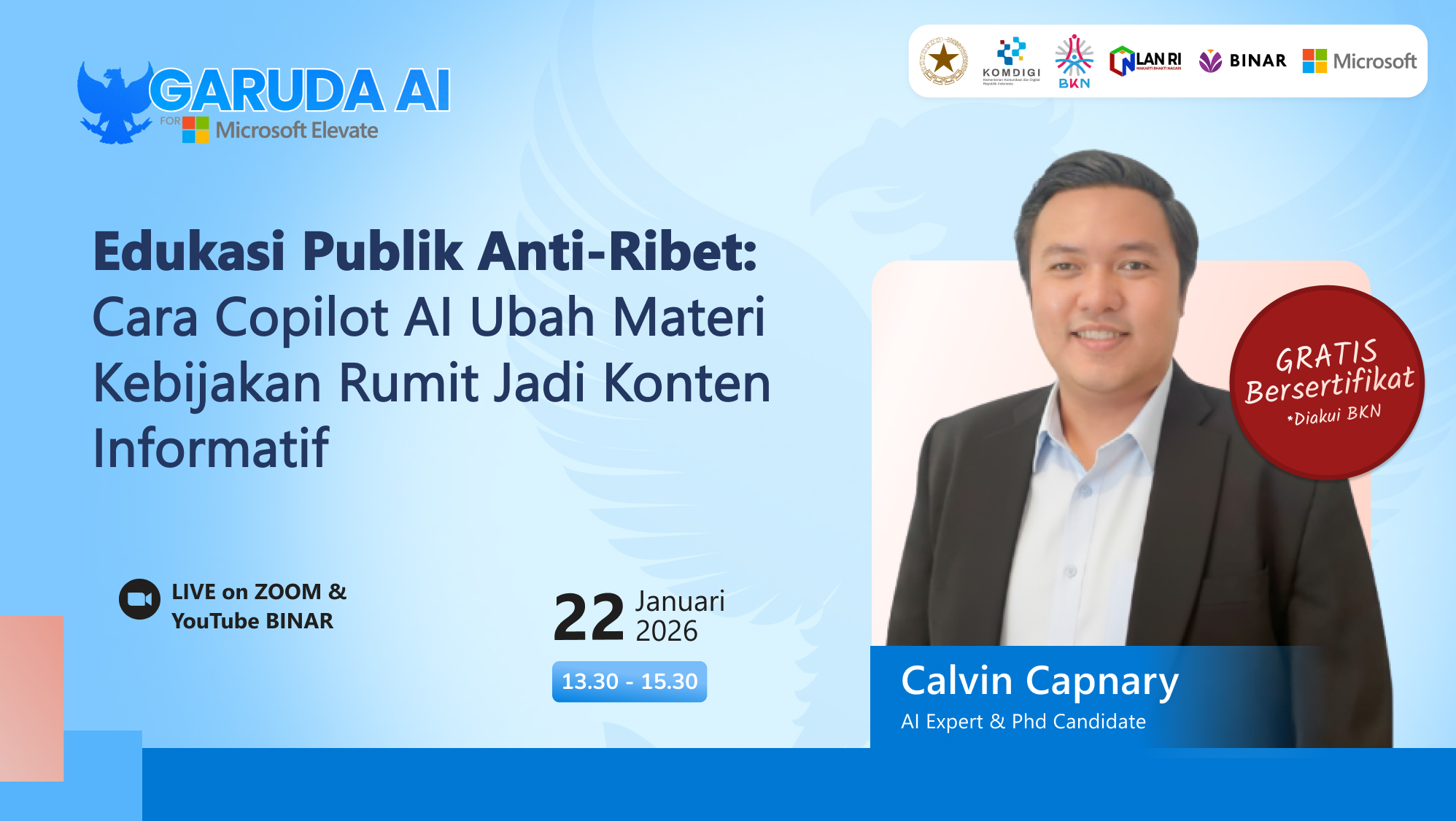 Edukasi Publik Anti-Ribet: Cara Copilot AI Ubah Materi Kebijakan Rumit Jadi Konten Informatif