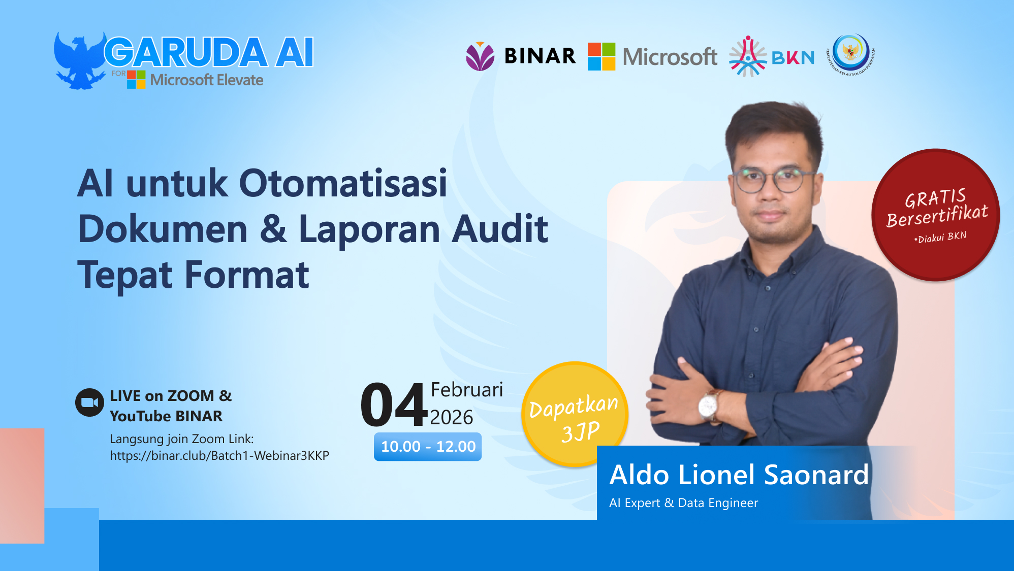 BINAR x KKP: AI untuk Otomatisasi Dokumen & Laporan Audit Tepat Format