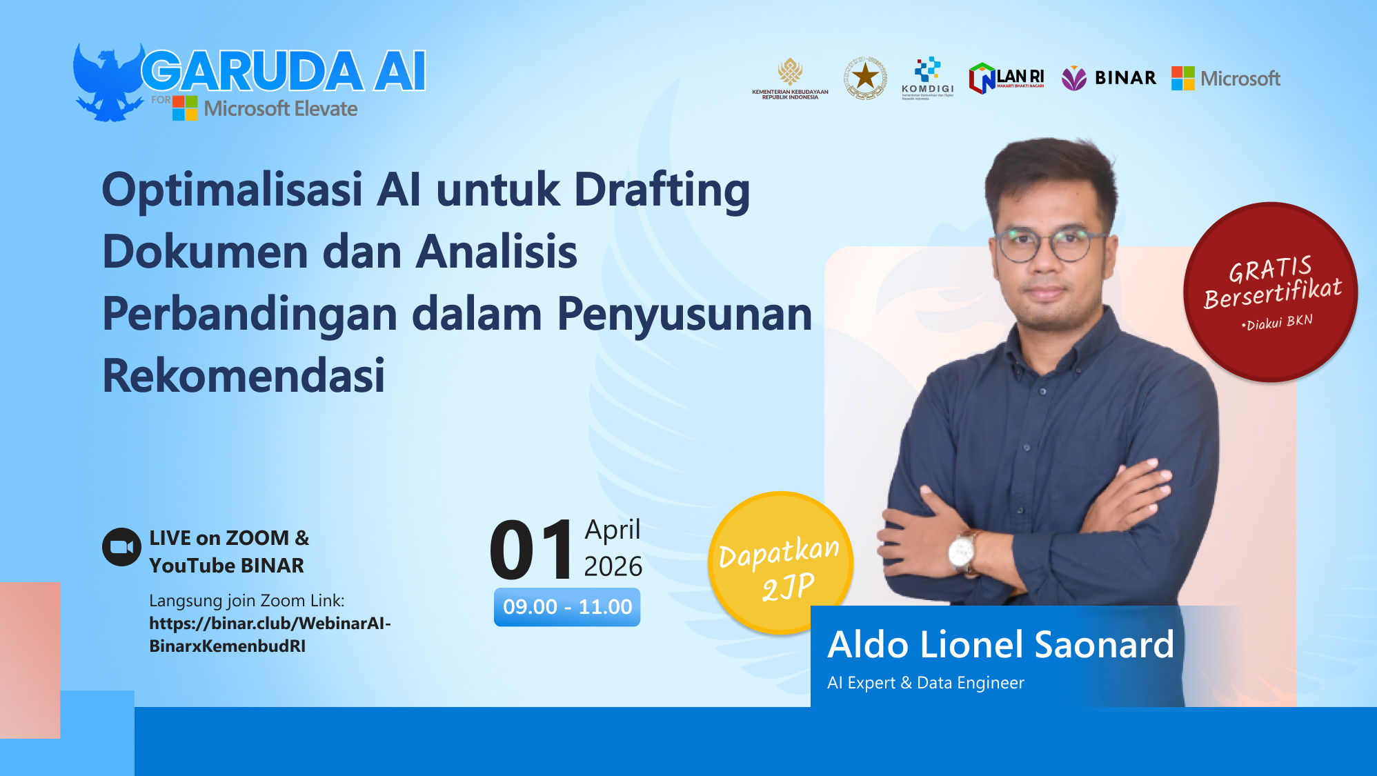 BINAR x KEMENBUD RI: Optimalisasi AI untuk Drafting Dokumen dan Analisis Perbandingan dalam Penyusunan Rekomendasi