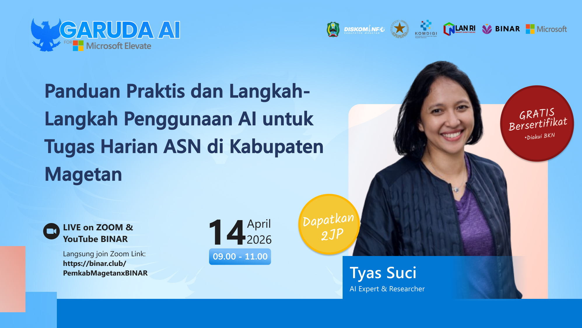[BINAR x Pemkab Magetan] Panduan Praktis dan Langkah-Langkah Penggunaan AI untuk Tugas Harian ASN di Kabupaten Magetan