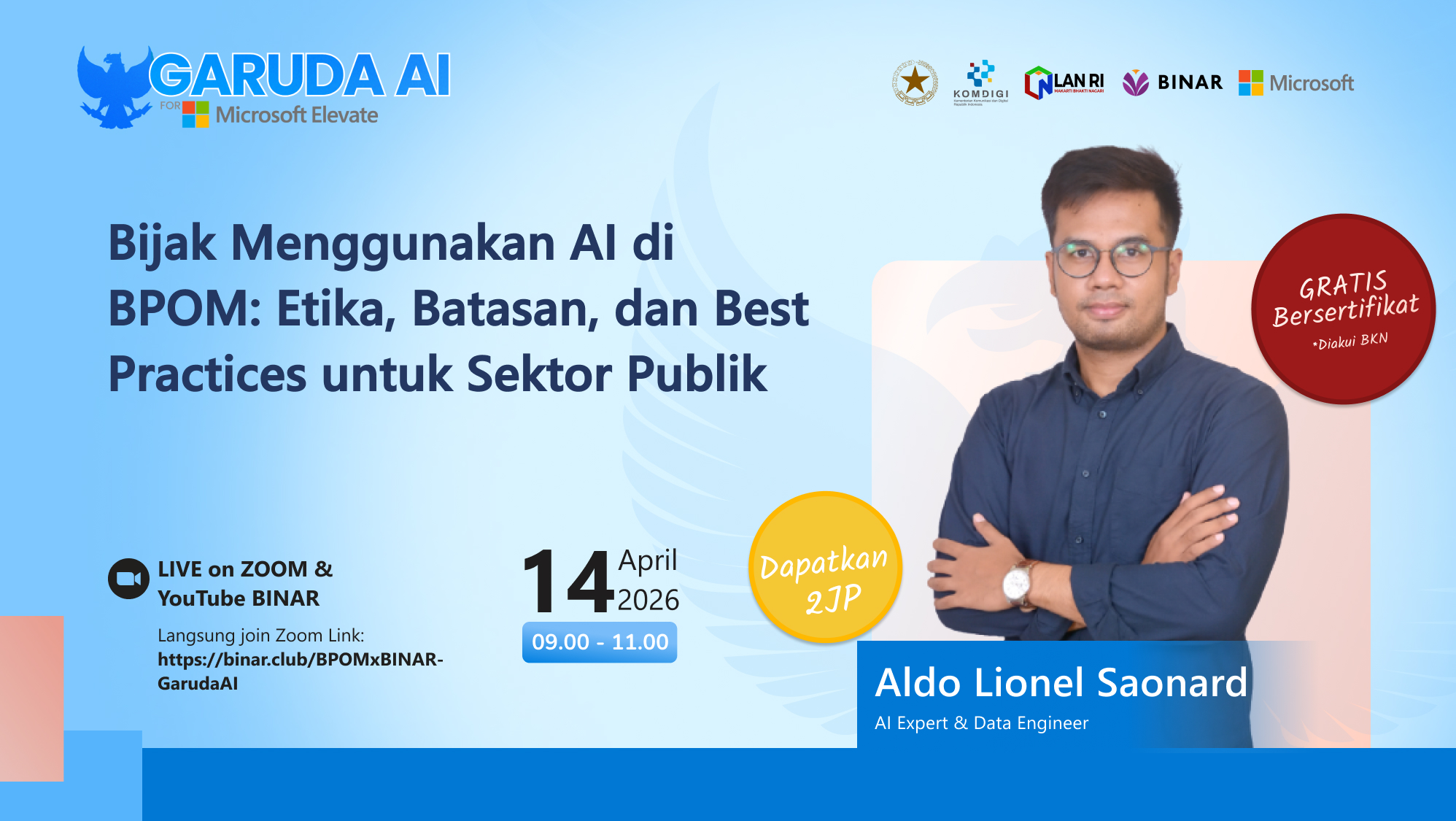 [BINAR x BPOM] Bijak Menggunakan AI di BPOM: Etika, Batasan, dan Best Practices untuk Sektor Publik