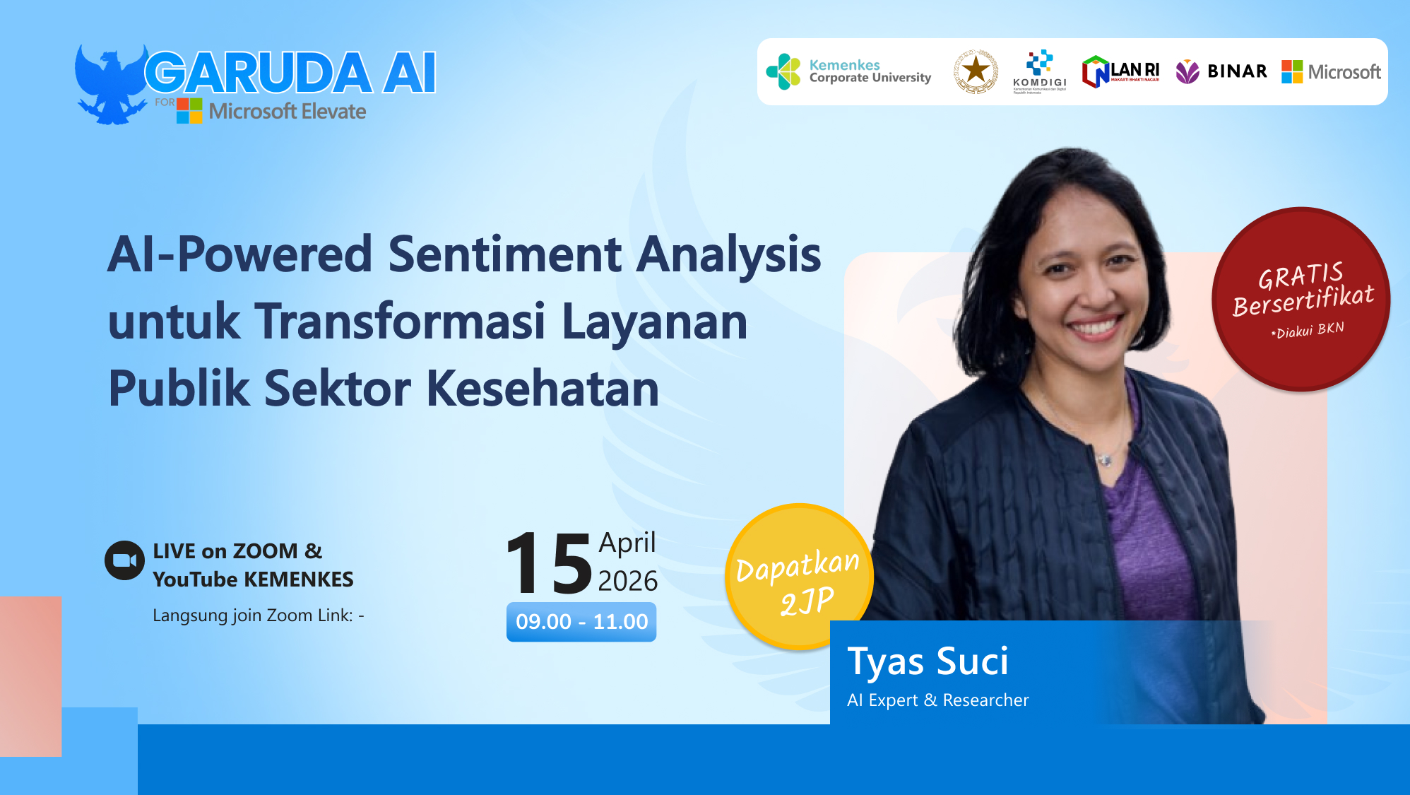 [BINAR x Kemenkes} AI-Powered Sentiment Analysis untuk Transformasi Layanan Publik Sektor Kesehatan