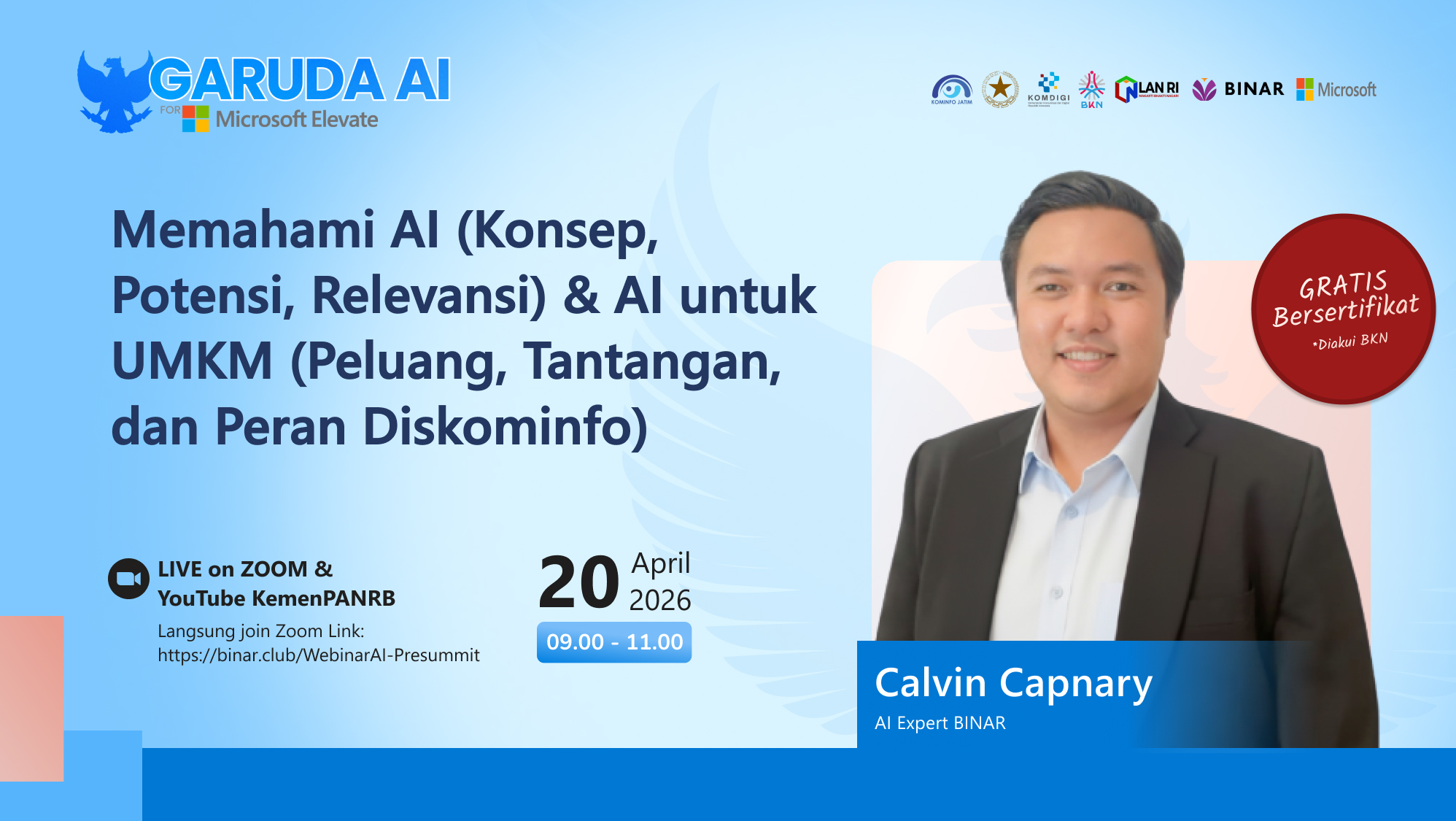 Pelatihan Garuda AI Pre Summit Jatim