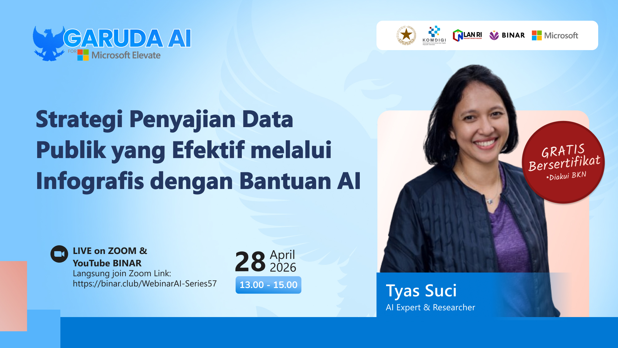 B2C Series 57 - Strategi Penyajian Data Publik yang Efektif melalui Infografis dengan Bantuan AI