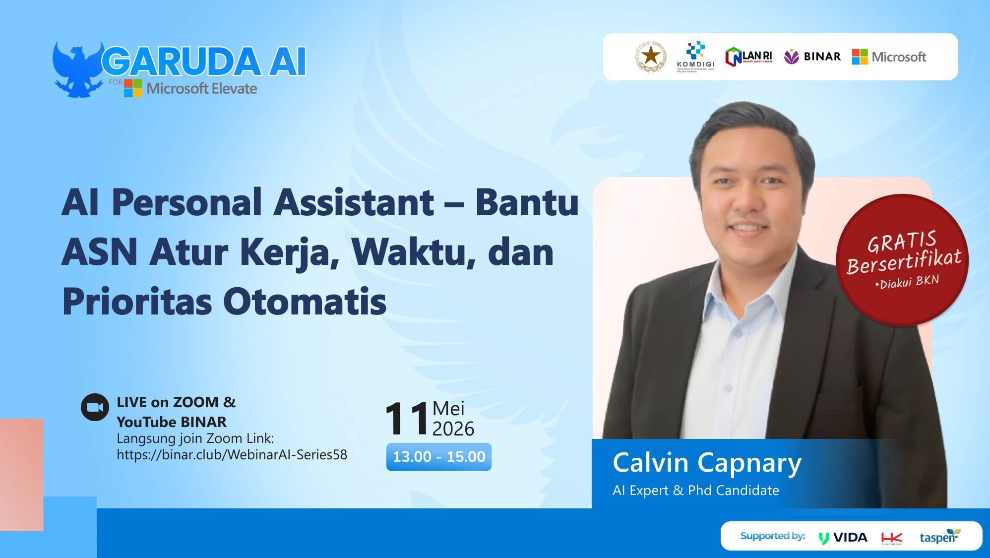 Series 58: AI Personal Assistant – Bantu ASN Atur Kerja, Waktu, dan Prioritas Otomatis