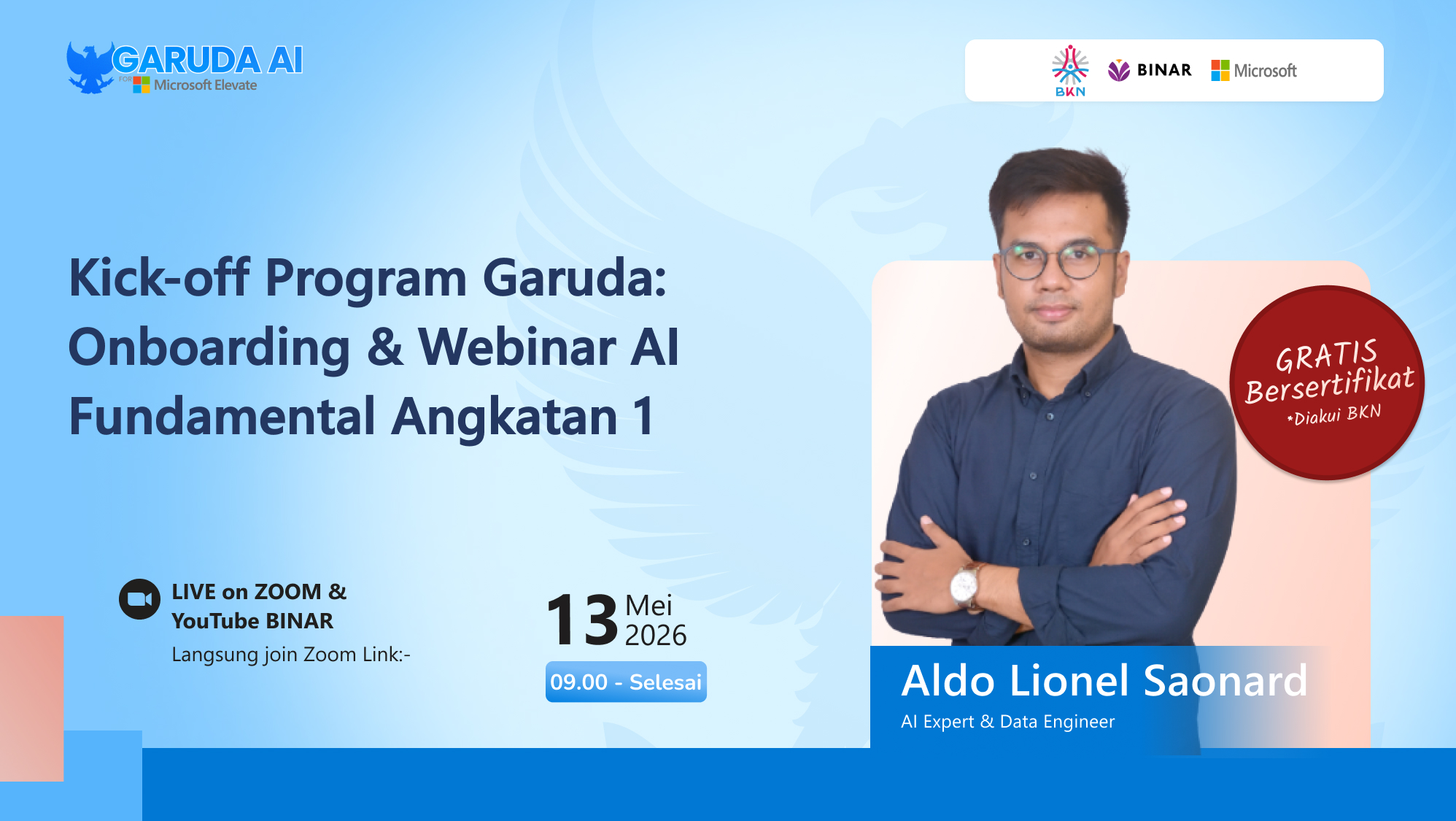 BKNxGarudaAI:  [Angkatan 1.1] Onboarding & Webinar AI Fundamentals
