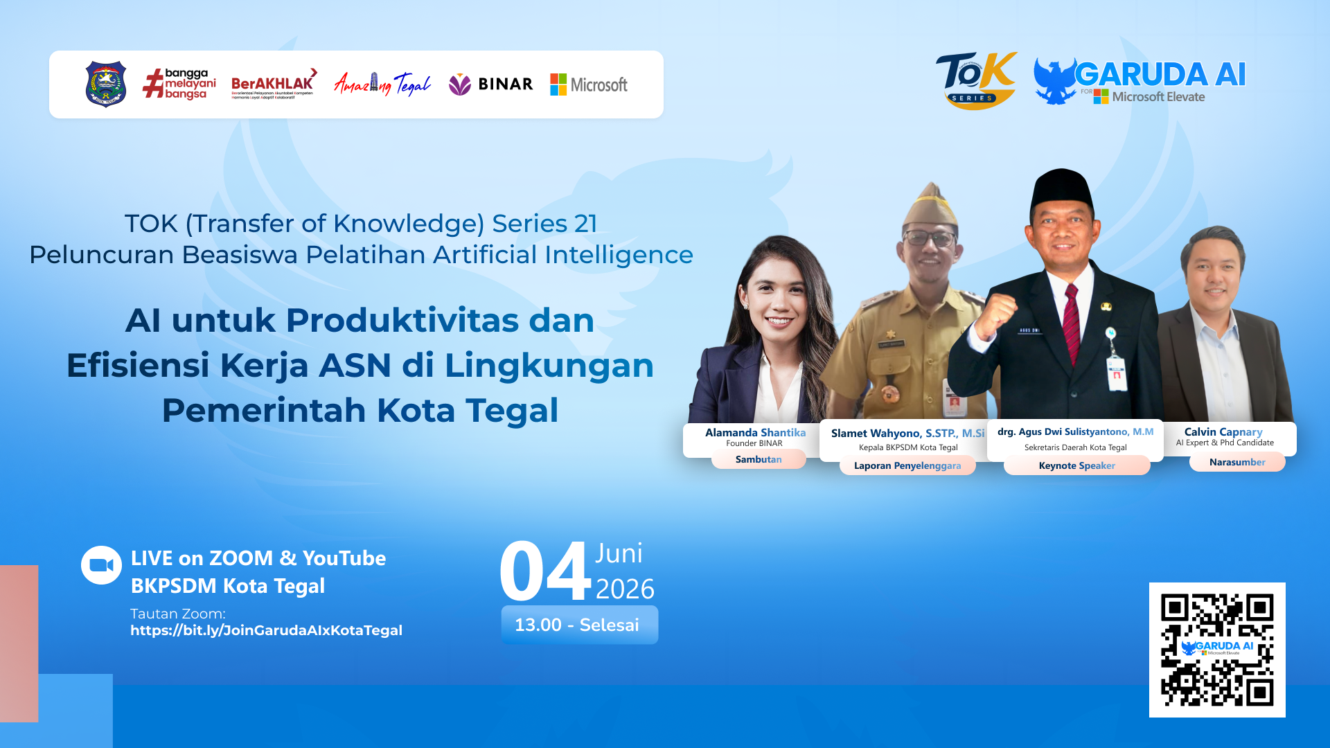 BINAR x Pemkot Tegal: AI untuk Produktivitas dan Efisiensi Kerja ASN di Lingkungan Pemerintah Kota Tegal