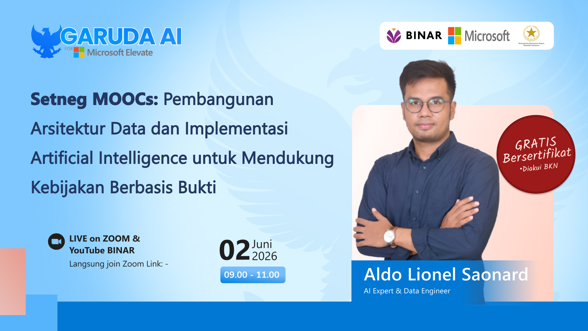 Binar x KemenSetneg] Pembangunan Arsitektur Data dan Implementasi Artificial Intelligence untuk Mendukung Kebijakan Berbasis Bukti