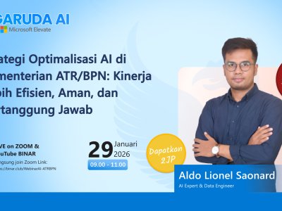 Strategi Optimalisasi AI di Kementerian ATR/BPN: Kinerja Lebih Efisien, Aman, dan Bertanggung Jawab