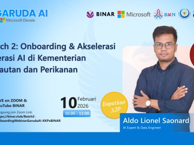 BINAR x KKP Batch 2: Onboarding & Akselerasi Literasi AI di Kementerian Kelautan dan Perikanan