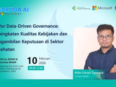 BINAR x KEMENKES: AI for Data-Driven Governance: Peningkatan Kualitas Kebijakan dan Pengambilan Keputusan di Sektor Kesehatan