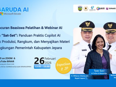 Kerja “Sat-Set”: Panduan Praktis Copilot AI untuk Produksi, Rangkum, dan Menyajikan Materi di Lingkungan Pemerintah Kabupaten Jepara