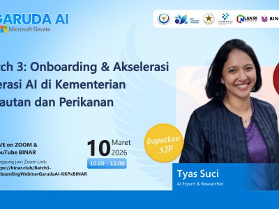 BINAR x KKP Batch 3: Onboarding & Akselerasi Literasi AI di Kementerian Kelautan dan Perikanan