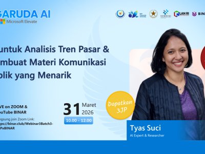 BINAR x KKP: AI untuk Analisis Tren Pasar & Membuat Materi Komunikasi Publik yang Menarik