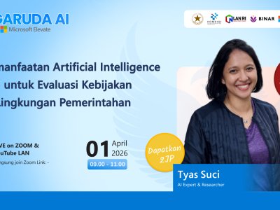 LANxBINAR: Pemanfaatan Artificial Intelligence (AI) untuk Evaluasi Kebijakan  di Lingkungan Pemerintahan