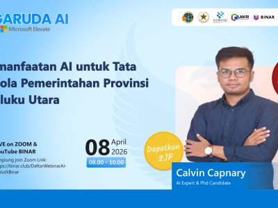 BINAR x MALUKU UTARA: Pemanfaatan AI untuk Tata Kelola Pemerintahan Provinsi Maluku Utara