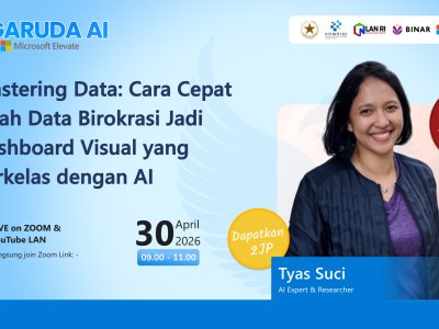 LAN x BINAR - Mastering Data: Cara Cepat Ubah Data Birokrasi Jadi Dashboard Visual yang Berkelas dengan AI