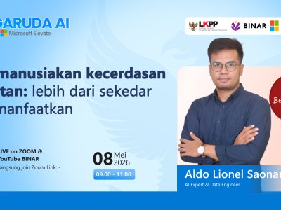 [BINAR x LKPP] Memanusiakan kecerdasan buatan: lebih dari sekedar memanfaatkan