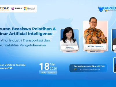 Kemenhub x Binar - Tren AI di Industri Transportasi dan Akuntabilitas Pengelolaannya