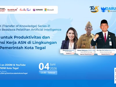 BINAR x Pemkot Tegal: AI untuk Produktivitas dan Efisiensi Kerja ASN di Lingkungan Pemerintah Kota Tegal