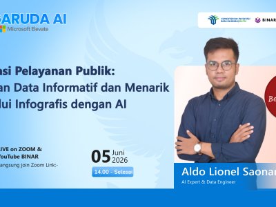 BINAR x BKPM 6 - Inovasi Pelayanan Publik: Sajikan Data Informatif dan Menarik Melalui Infografis dengan AI