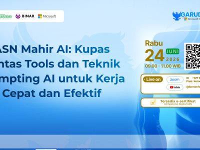 Kemenhut x Garuda AI: ASN Mahir AI: Kupas Tuntas Tools dan Teknik Prompting AI untuk Kerja Cepat dan Efektif